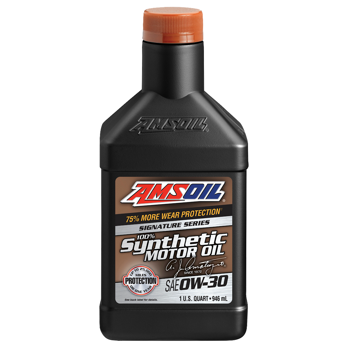 AMSOIL 0W30 Signature Series 100% Synthetic Motor Oil (946ml)