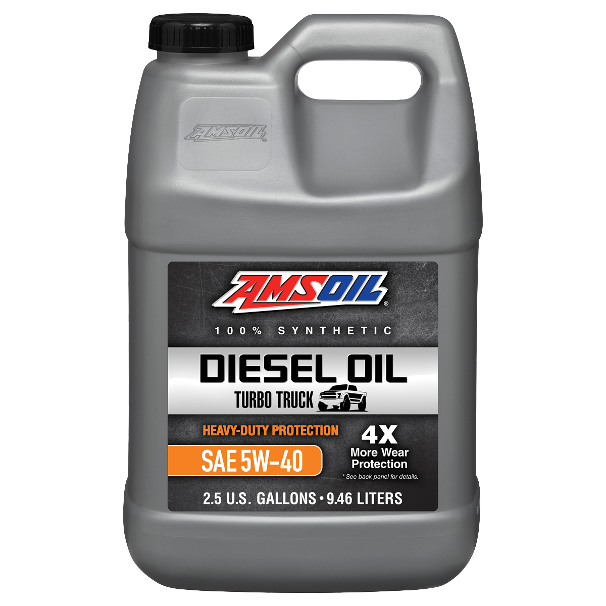 AMSOIL 5W-40 Heavy-Duty Synthetic Diesel Oil (9.4L)