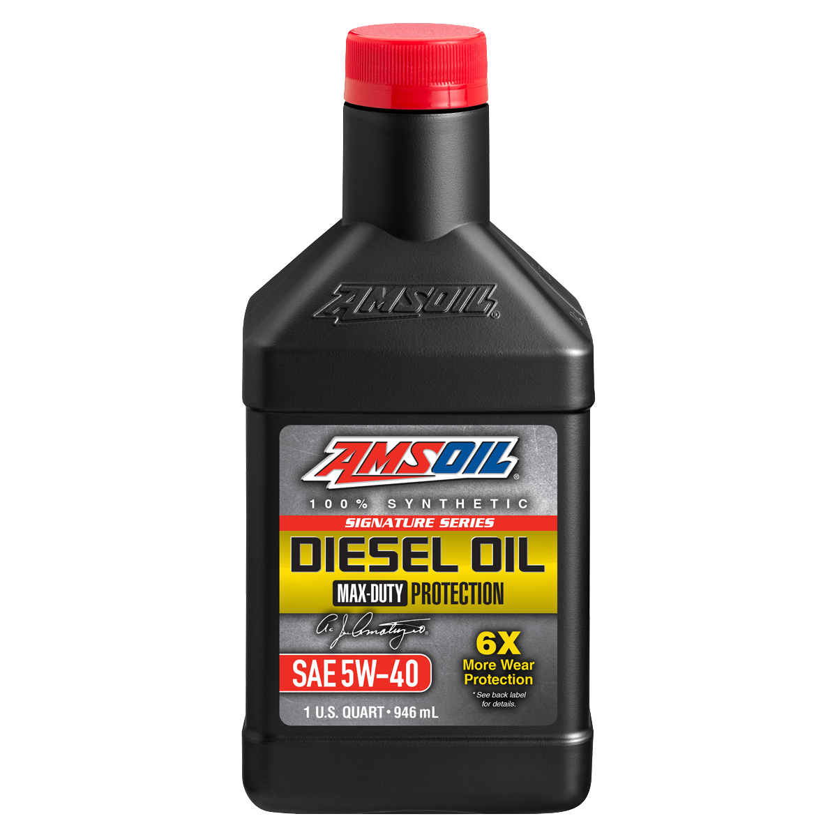 AMSOIL 5W-40 Max-Duty Synthetic Diesel Oil (946ml)