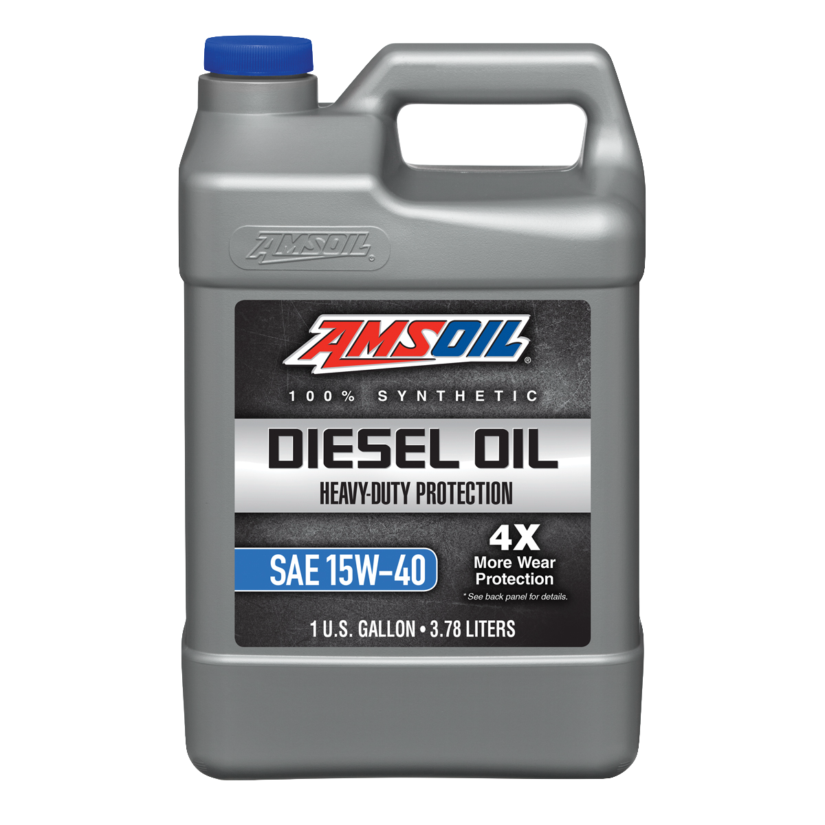 AMSOIL Synthetic 15W40 Heavy Duty 100% Synthetic Diesel Oil (3.78L)