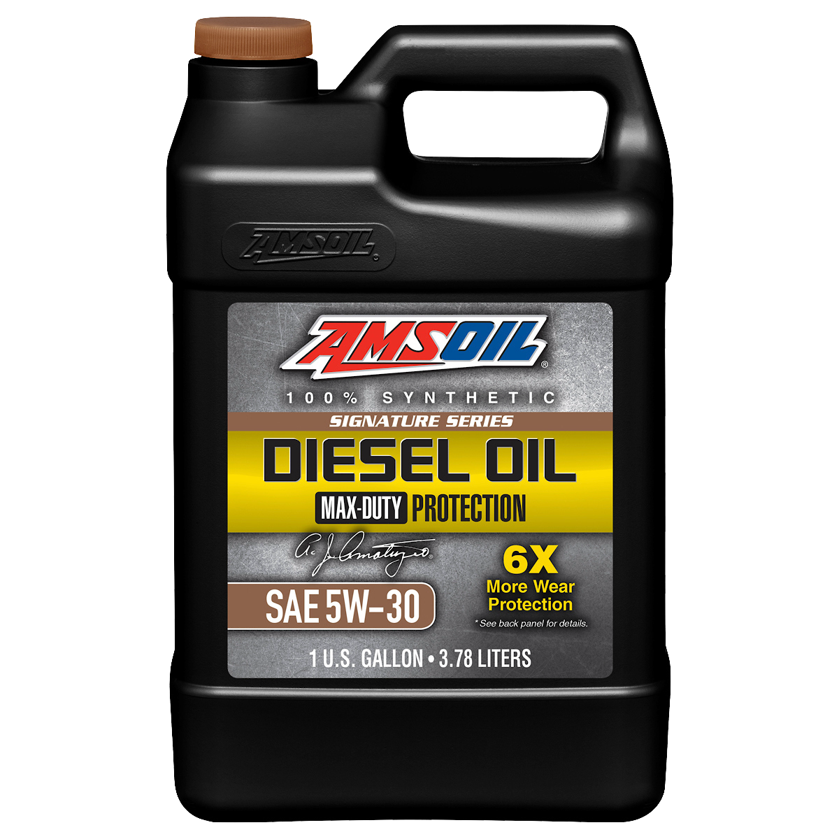 AMSOIL Synthetic 5W30 Signature Series 100% Synthetic Max-Duty Diesel Oil (3.78L)