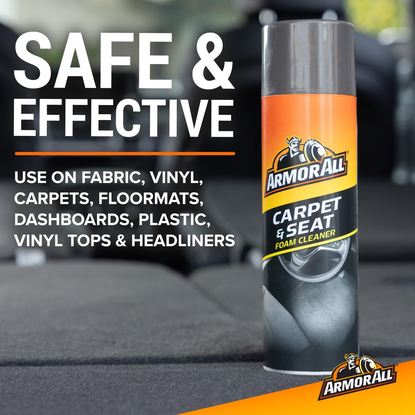 Armor All Carpet and Seat Foam Cleaner (500ml)