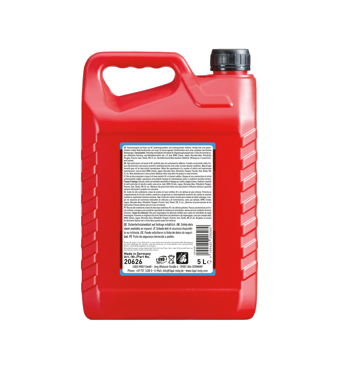 Liqui Moly Dual Clutch Transmission Oil 8100 (5L)