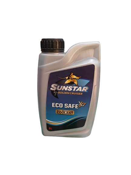 Golden Cruiser Sunstar Eco Safe XP Coolant (1L) - Red