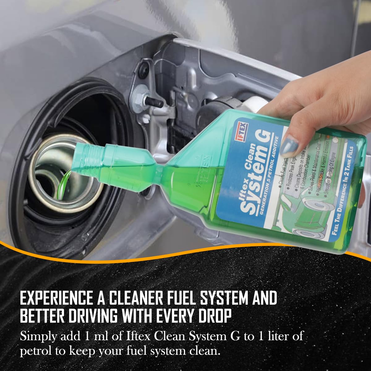 IFTEX Clean System G for All Petrol Cars (200ml)