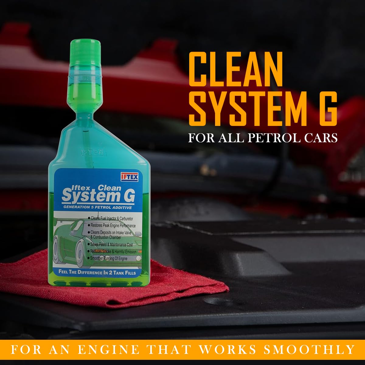 IFTEX Clean System G for All Petrol Cars (200ml)