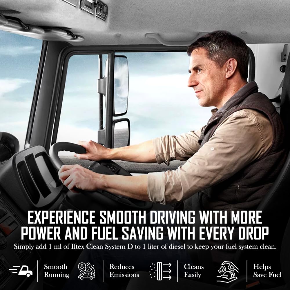 IFTEX Clean System D for all Diesel Cars (250ml)