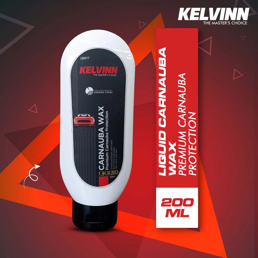 KELVINN Carnauba Liquid Wax (200ml)