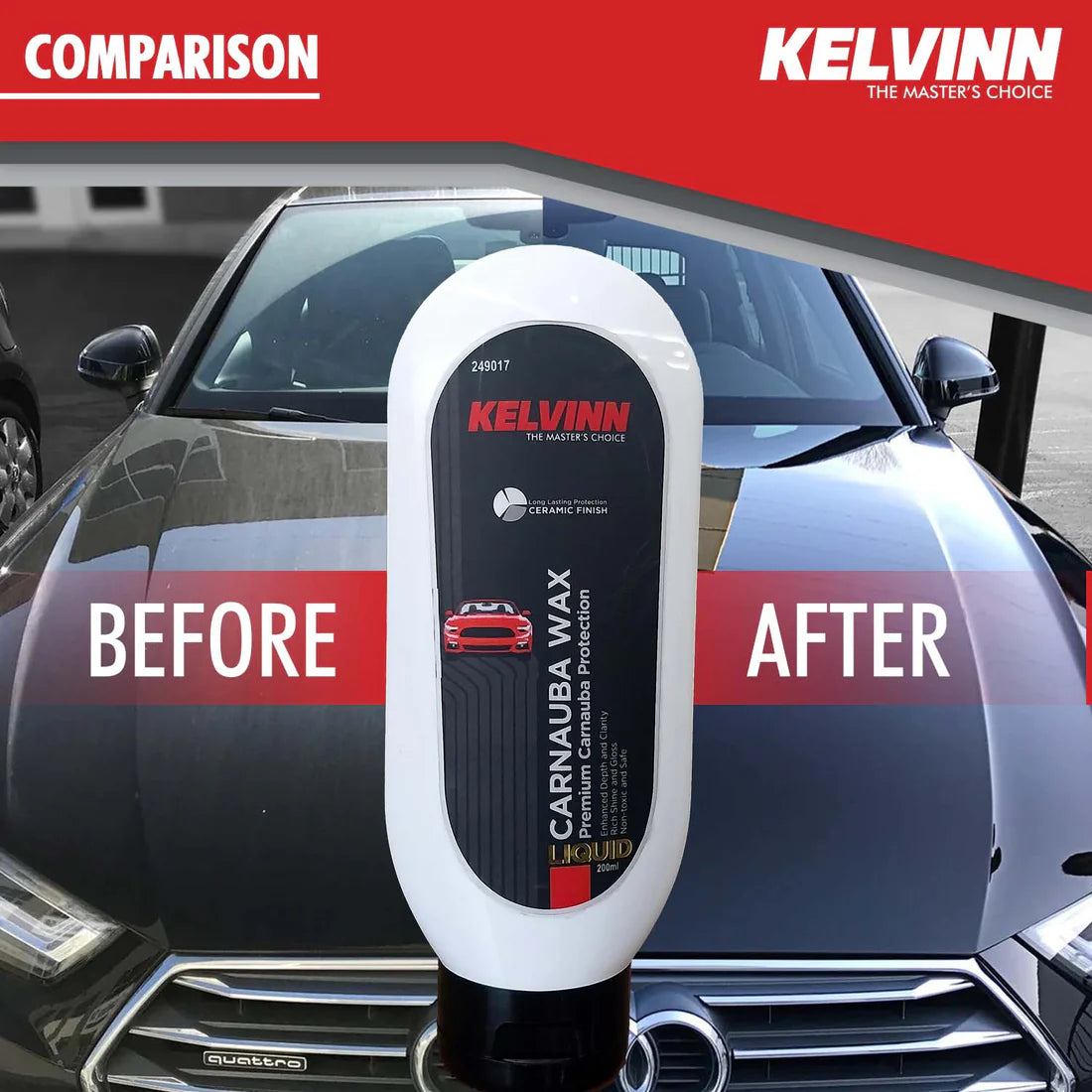 KELVINN Carnauba Liquid Wax (200ml)