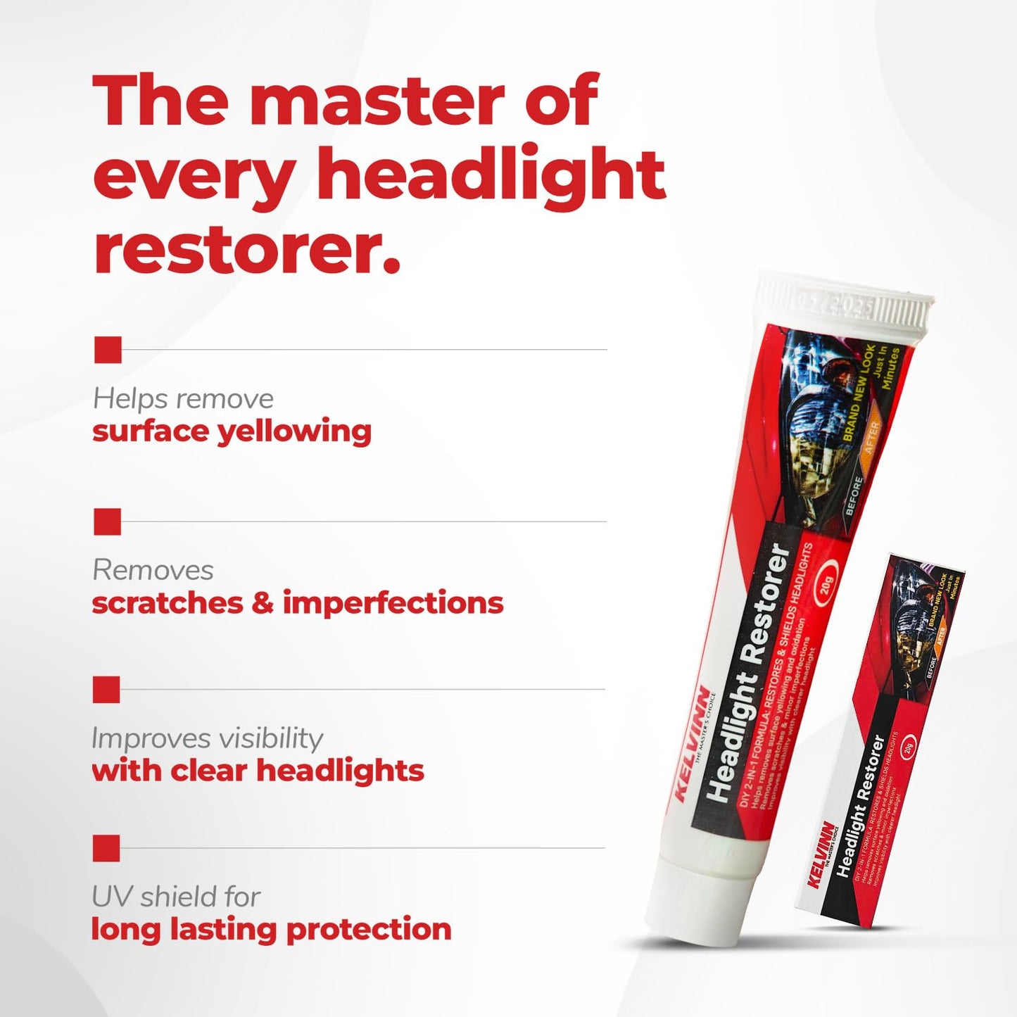KELVINN Headlight Restorer (20gm)
