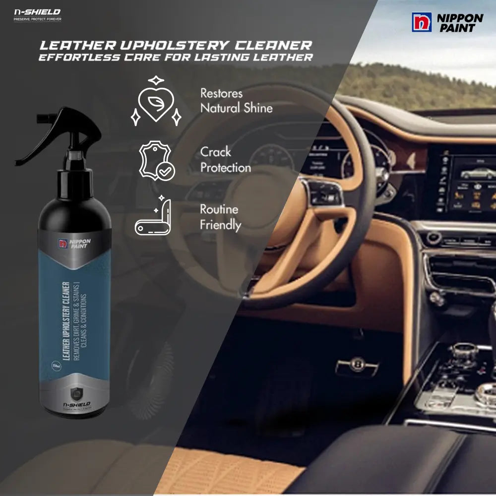 Nippon Paint n-Shield Leather Upholstery Cleaner 250 ml