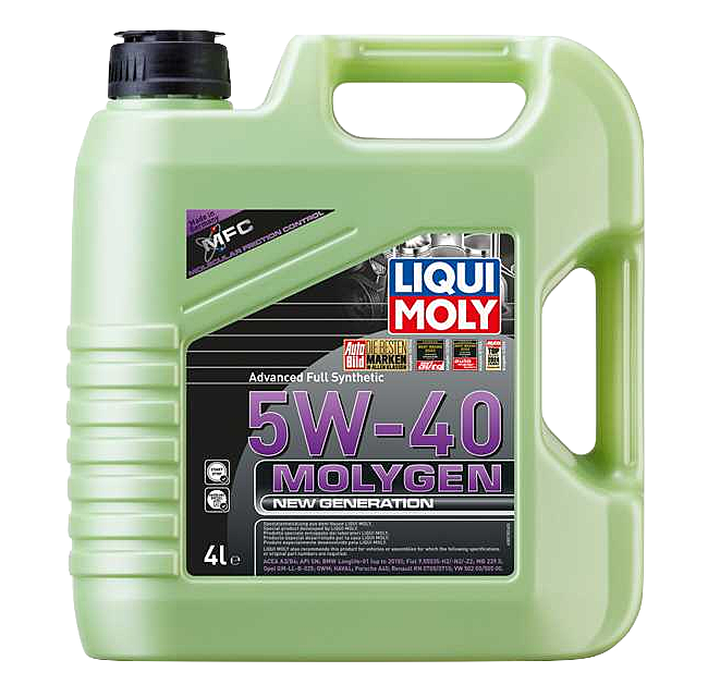 Liqui Moly Molygen New Generation 5W-40 Engine Oil (4L)