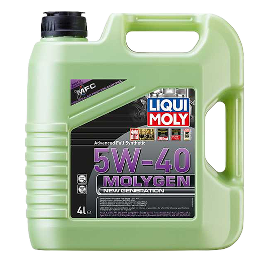 Liqui Moly Molygen New Generation 5W-40 Engine Oil (4L)