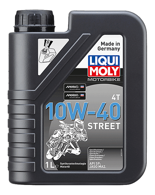 Liqui Moly Motorbike 4T 10W-40 Street Engine Oil (1L)