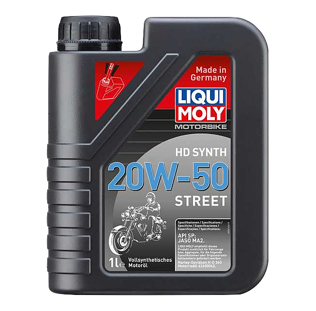 Liqui Moly Motorbike HD Synth 20W-50 Street Engine Oil (1L)