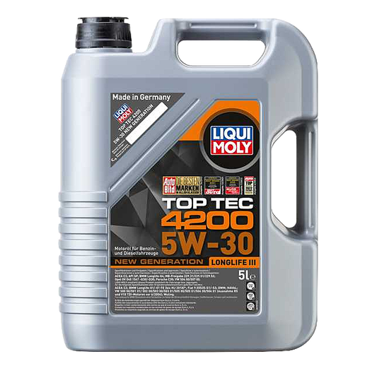 Liqui Moly Top Tec 4200 5W-30 Engine Oil (5L)