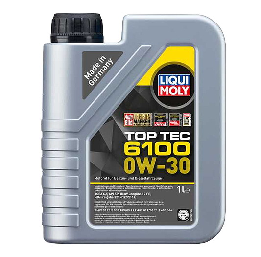 Liqui Moly Top Tec 6100 0W-30 Engine Oil (1L)