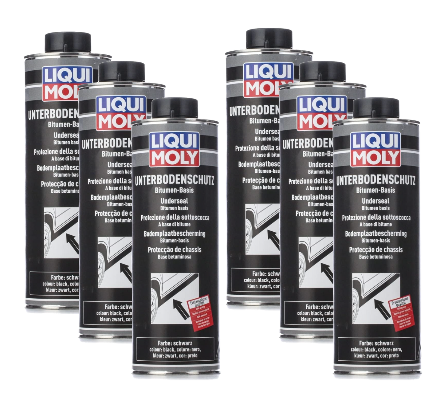 Liqui Moly Underseal Bitumen, black (1L)