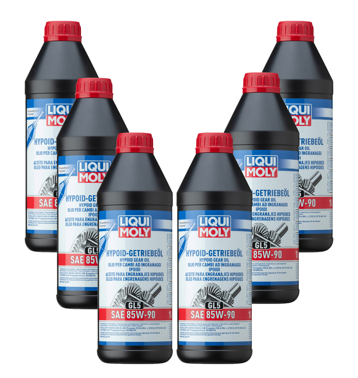 Liqui Moly Hypoid Gear Oil (GL5) SAE 85W-90 (1L)