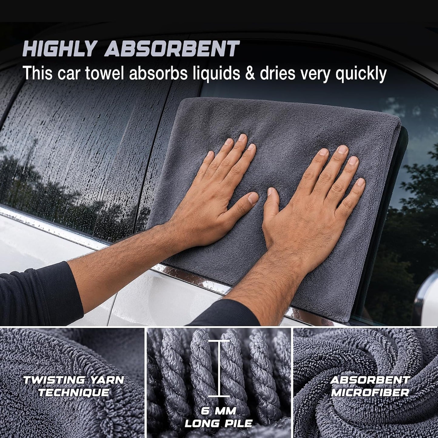 Nippon Paint n-Shield FX10 Microfiber 35X65 500 GSM (Pack of 2)