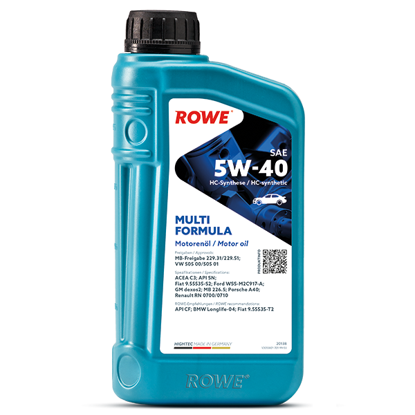 ROWE Hightec MULTI FORMULA SAE 5W-40 (1-4L)