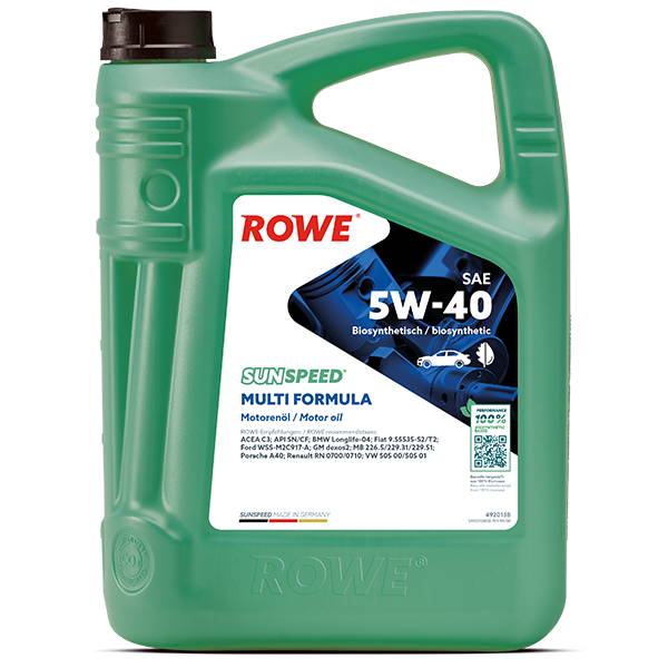 ROWE SUNSPEED MULTI FORMULA SAE 5W-40 (1-5L)