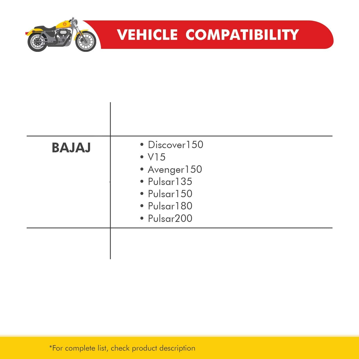 Shell Advance AX5 4T 20W-50 API SN Premium Mineral Motorbike Engine Oil (1L)