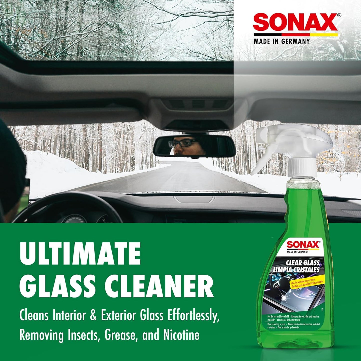 SONAX Clear Glass Spray (500ml)