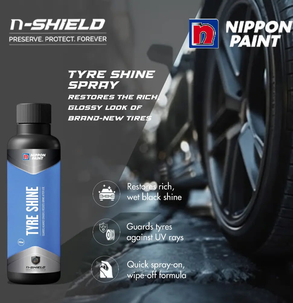 Nippon Paint n-Shield Tyre Shine (250ml)