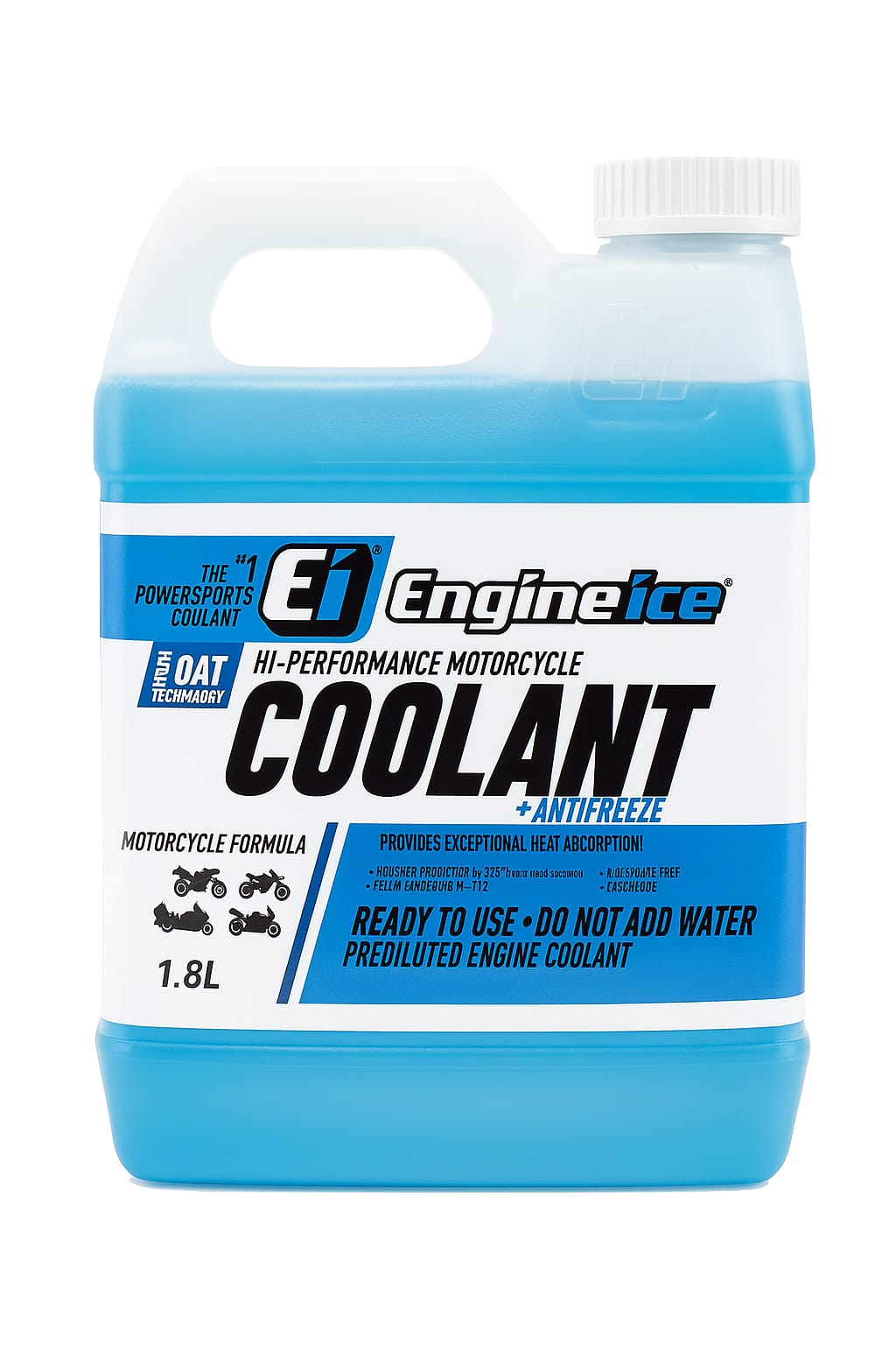 Engine Ice Hi-Peformance Motorcycle Coolant (1.8L)