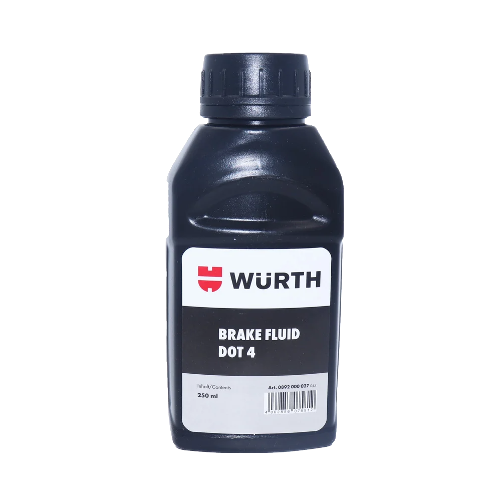 Wurth Brake Fluid Dot 4 (250-500ml)