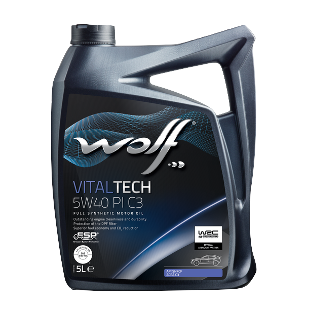 WOLF VITALTECH 5W40 PI C3 (5L)