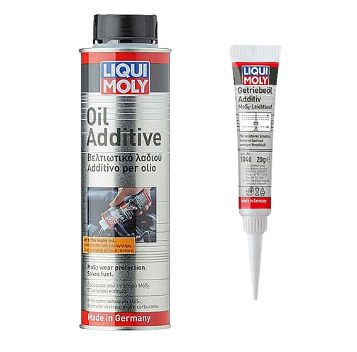 Liqui Moly Combo - Oil Additive (200ml) + Gear-Oil Additive (20gm)