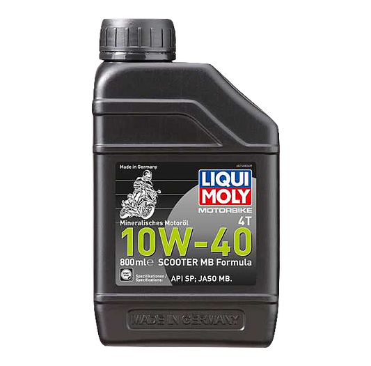 Liqui Moly Motorbike 4T 10W-40 Scooter MB Formula (800ml)