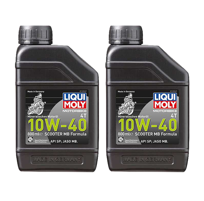 Liqui Moly Motorbike 4T 10W-40 Scooter MB Formula (800ml)