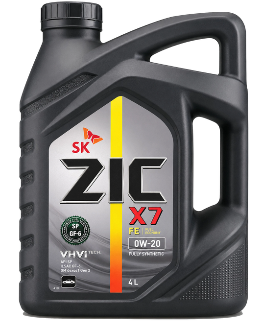 ZIC X7 FE 0W-20 Full-Synthetic Engine Oil (4L)