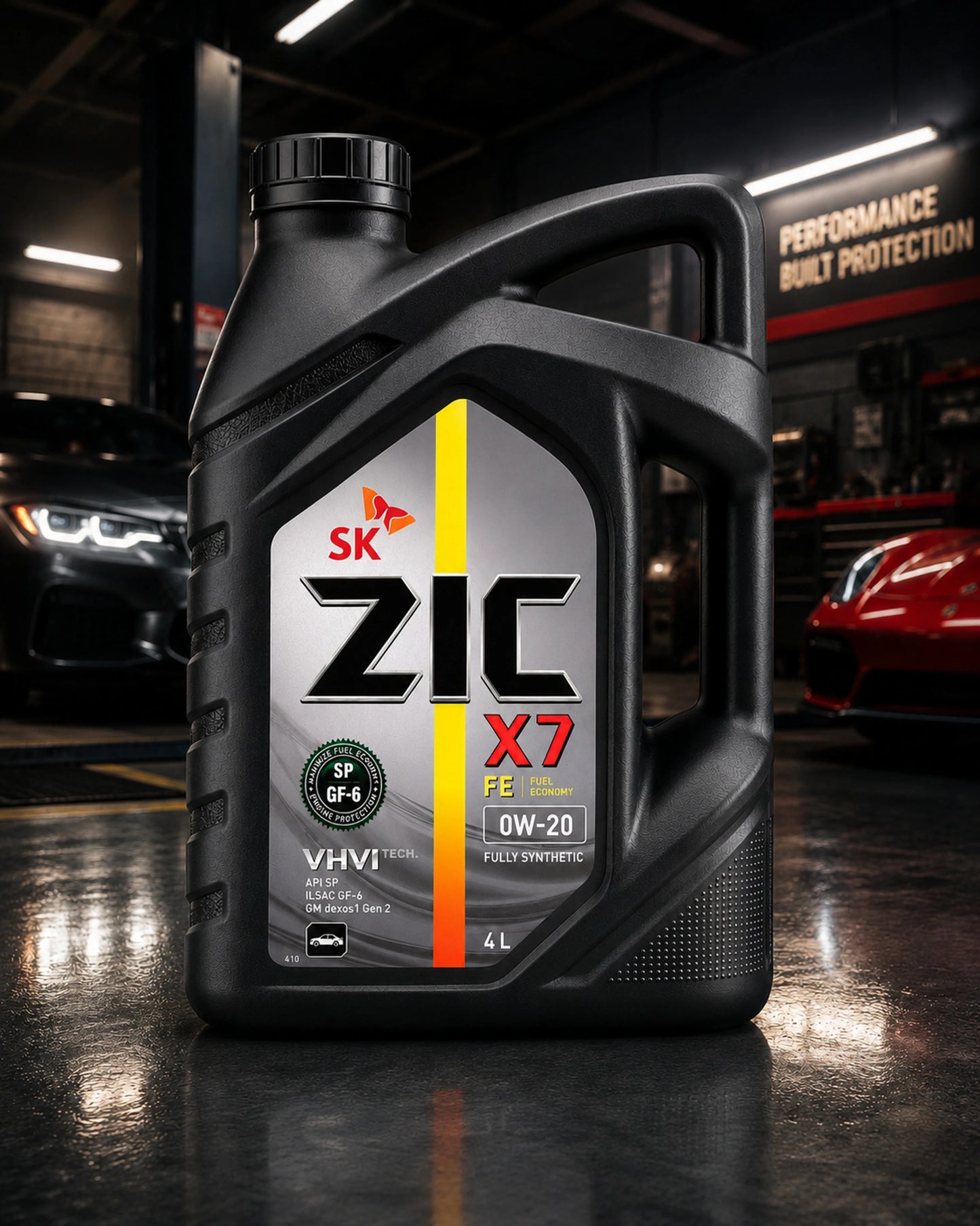 ZIC X7 FE 0W-20 Full-Synthetic Engine Oil (4L)