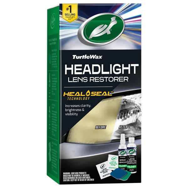 Turtle Wax Headlight Lens Restorer Kit