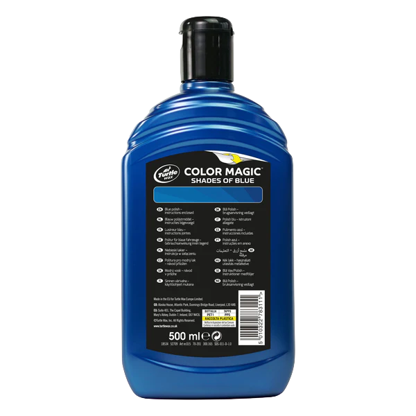 Turtle Wax Color Magic Ultra Blue Wax (500ml)