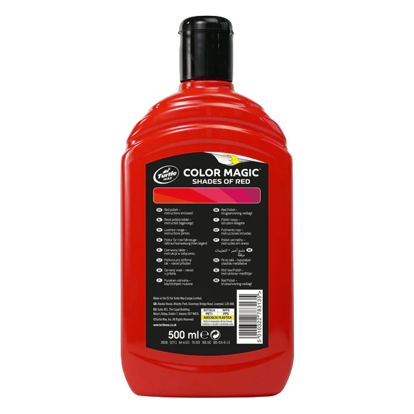 Turtle Wax Color Magic Radiant Red Wax (500ml)