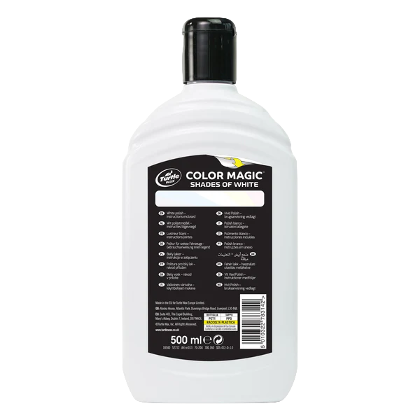 Turtle Wax Color Magic Bright White Wax (500ml)