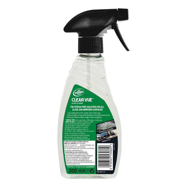 Turtle Wax Clear Vue Glass Clean (300ml)