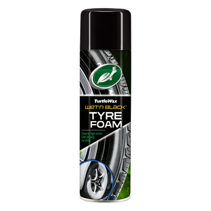 Turtle Wax Wet N Black Tyre Foam (500ml)