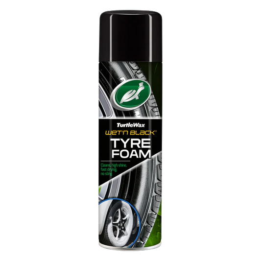 Turtle Wax Wet N Black Tyre Foam (500ml)