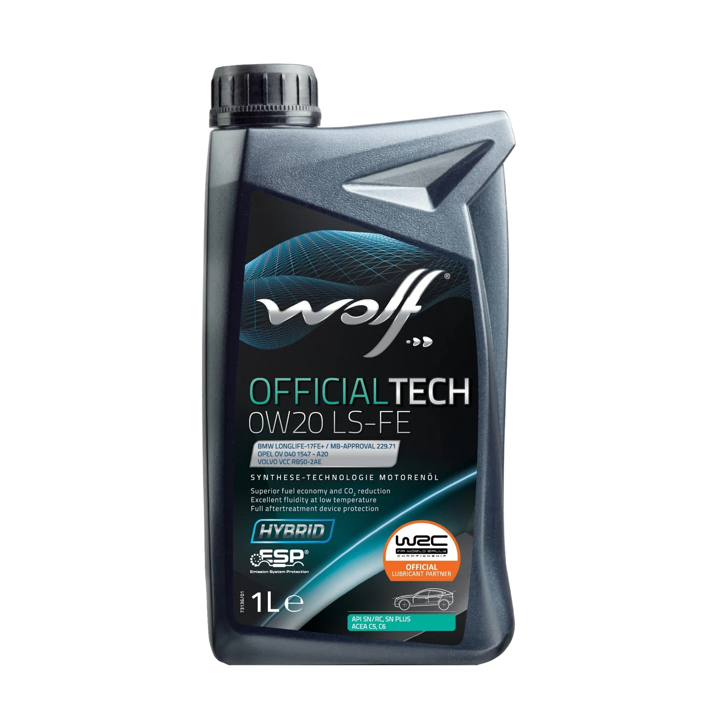 WOLF OFFICIALTECH 0W20 LS-FE (1L)