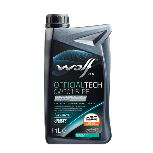 WOLF OFFICIALTECH 0W20 LS-FE (1L)