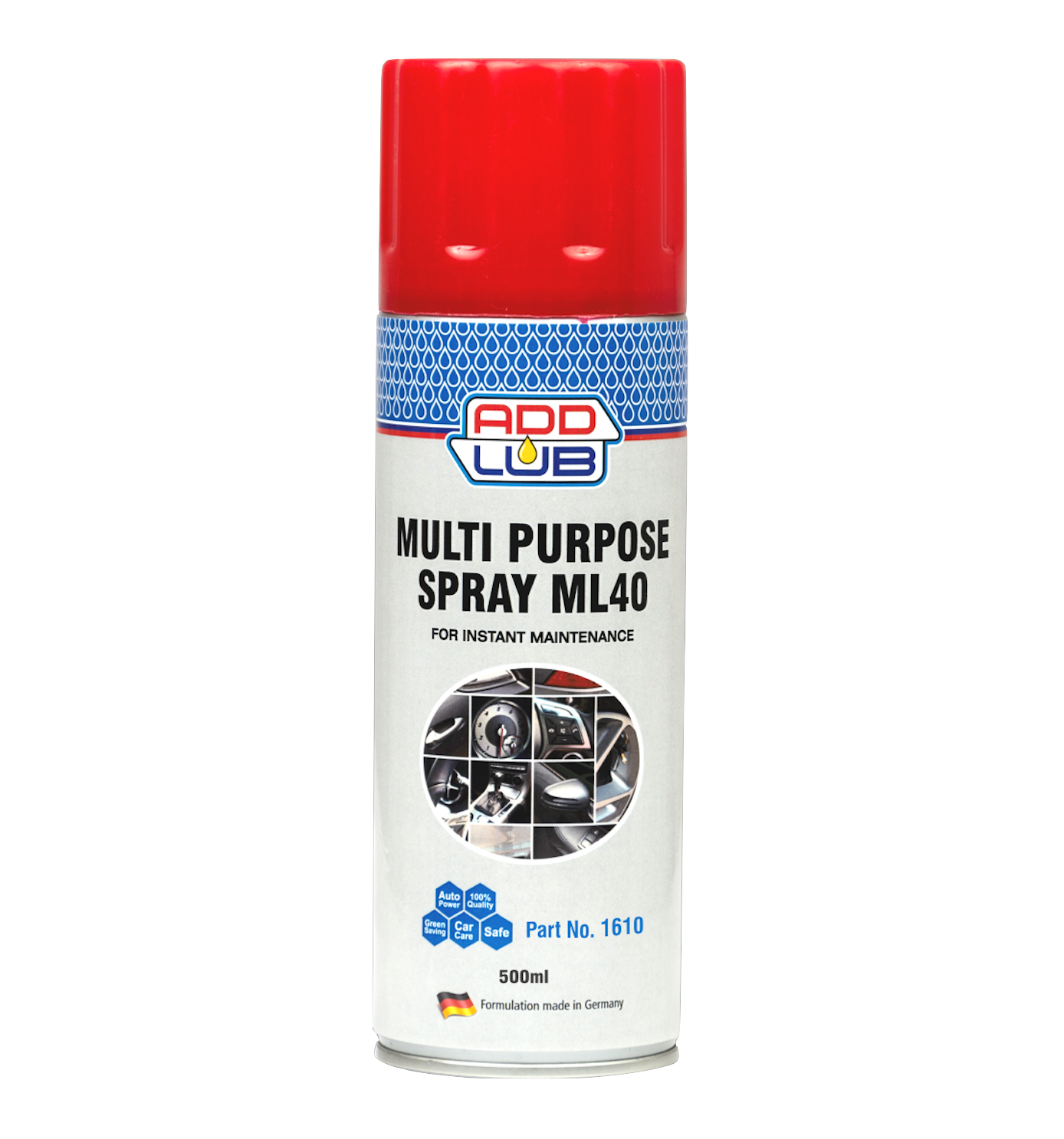 ADD LUB Multi Purpose Spray ML-40 (4Way Joint Spray) (500ml)