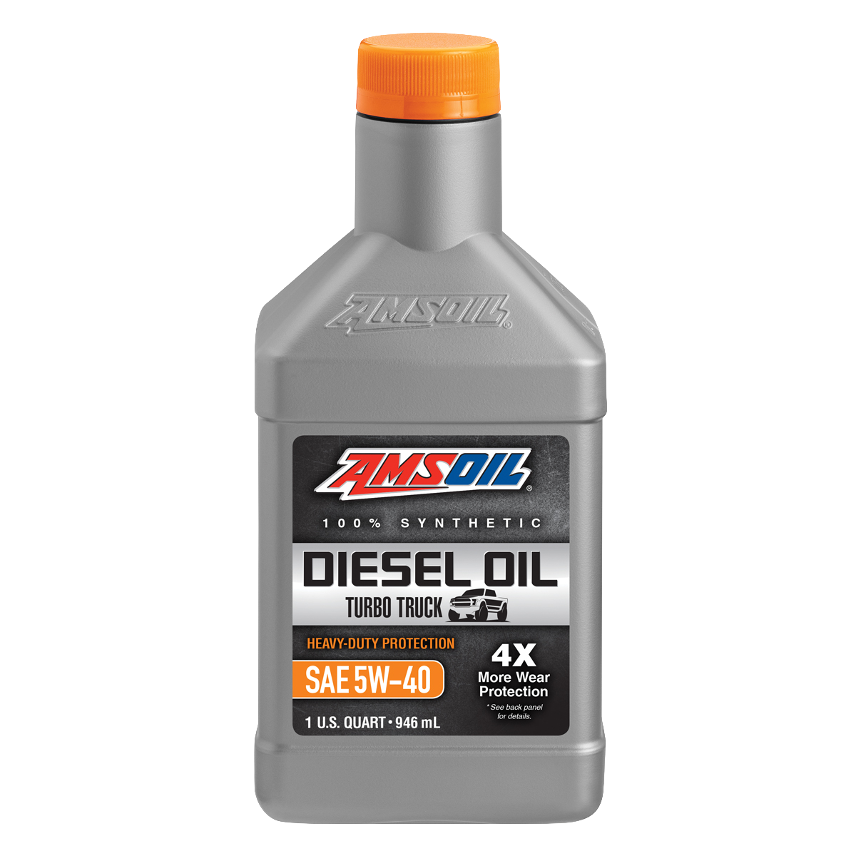 AMSOIL 5W-40 Heavy-Duty Synthetic Diesel Oil (946ml)