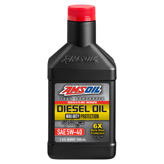 AMSOIL 5W-40 Max-Duty Synthetic Diesel Oil (946ml)