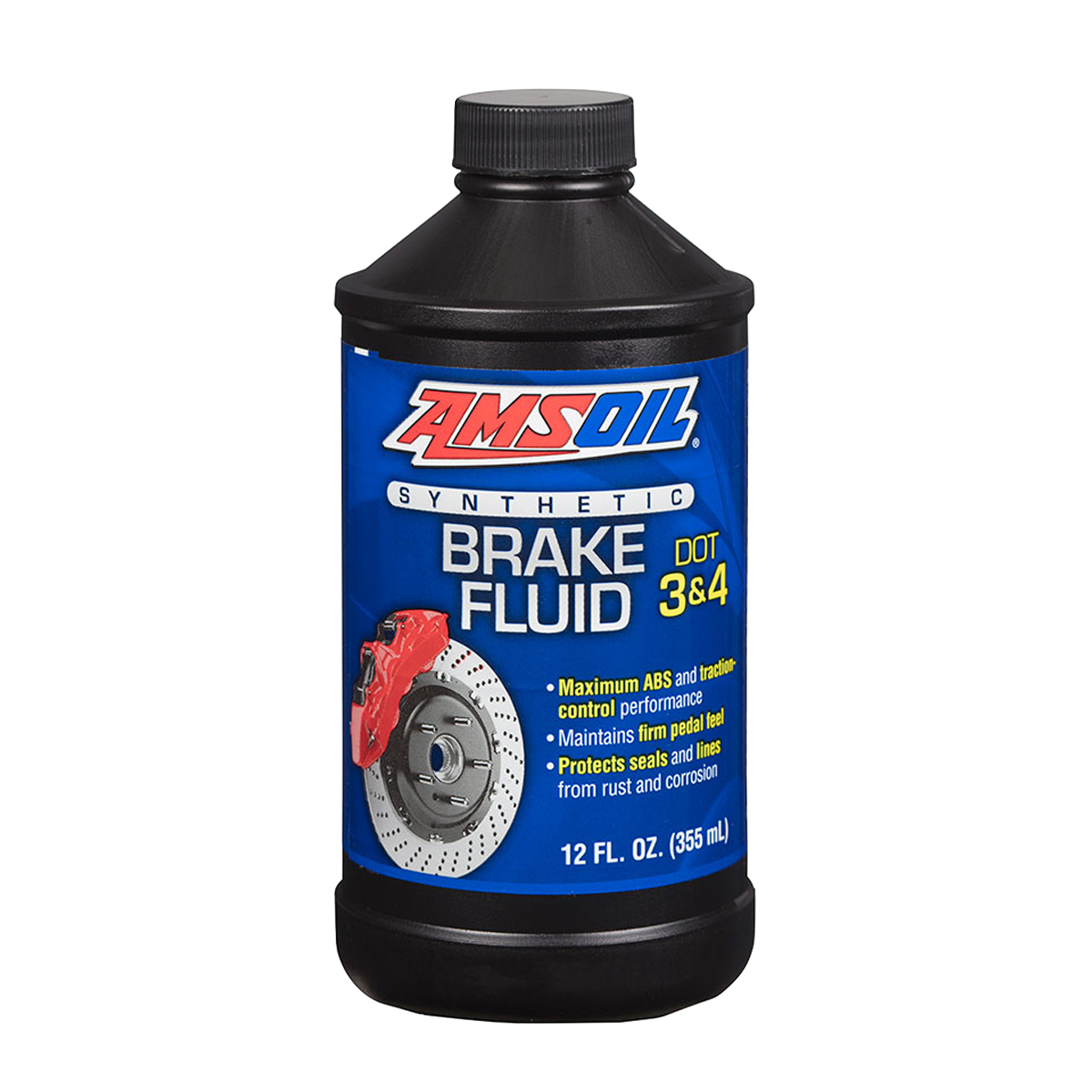 AMSOIL DOT 3 & 4 Synthetic Brake Fluid (355ml)